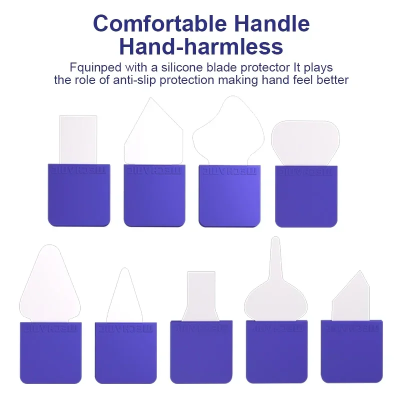 

Механик Рининг 009 9 в 1, демонтажное лезвие для мобильного телефона, многофункциональное ультратонкое лезвие для открытия экрана, инструмент для открытия