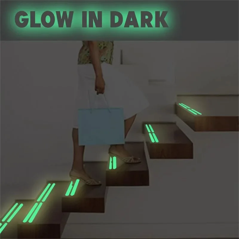 

Luminous Anti-skid Strip Tapes Bathtub Waterproof Safety Strips Stair Luminous Stickers Non Slip Adhesive For Shower Floor Stick