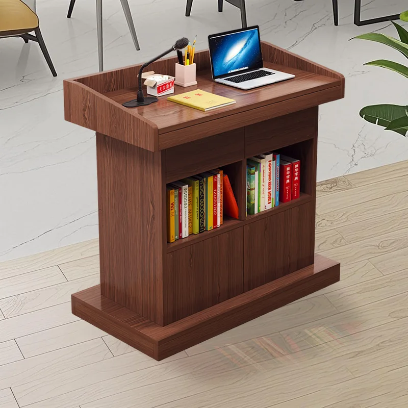 Podium Speaker's Desk Welcome Desk Reception Desk Classroom Podium Table Meeting Room Training Podium