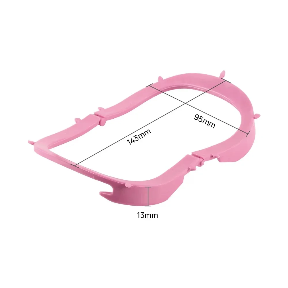 12Pcs Dental Rubber Dam Frame Holder Plastic Folding Dam Frame Holder Dentistry Accessories Four Colors Dentistry Tools