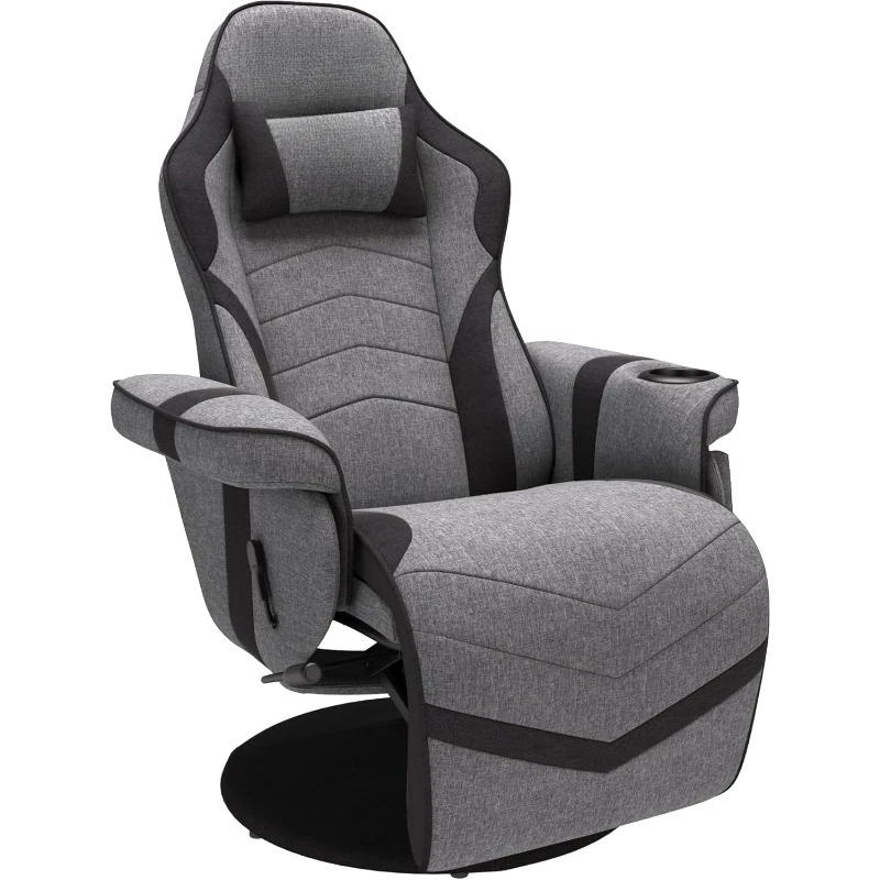 Gaming Recliner - Video Games Console Recliner Chair, Computer Recliner, Adjustable Leg Rest and Recline, Recliner