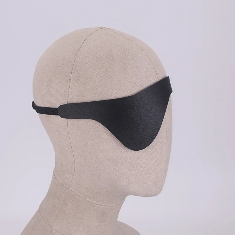 Chainsaw Man One-eye Eyeshade Himeno Eye Mask for Adult Black Eyepatch Cosplay Costume Accessories Comic-con Performance Props