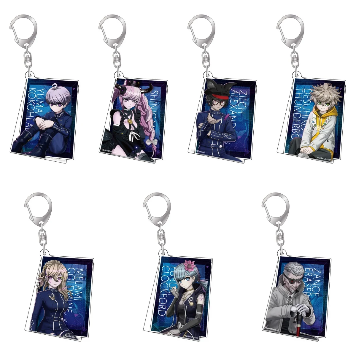 

6CM hot Anime Master Detective Archives Acrylic Keychain Model Cosplay Charm Characters Ornament Accesorios Good Gifts