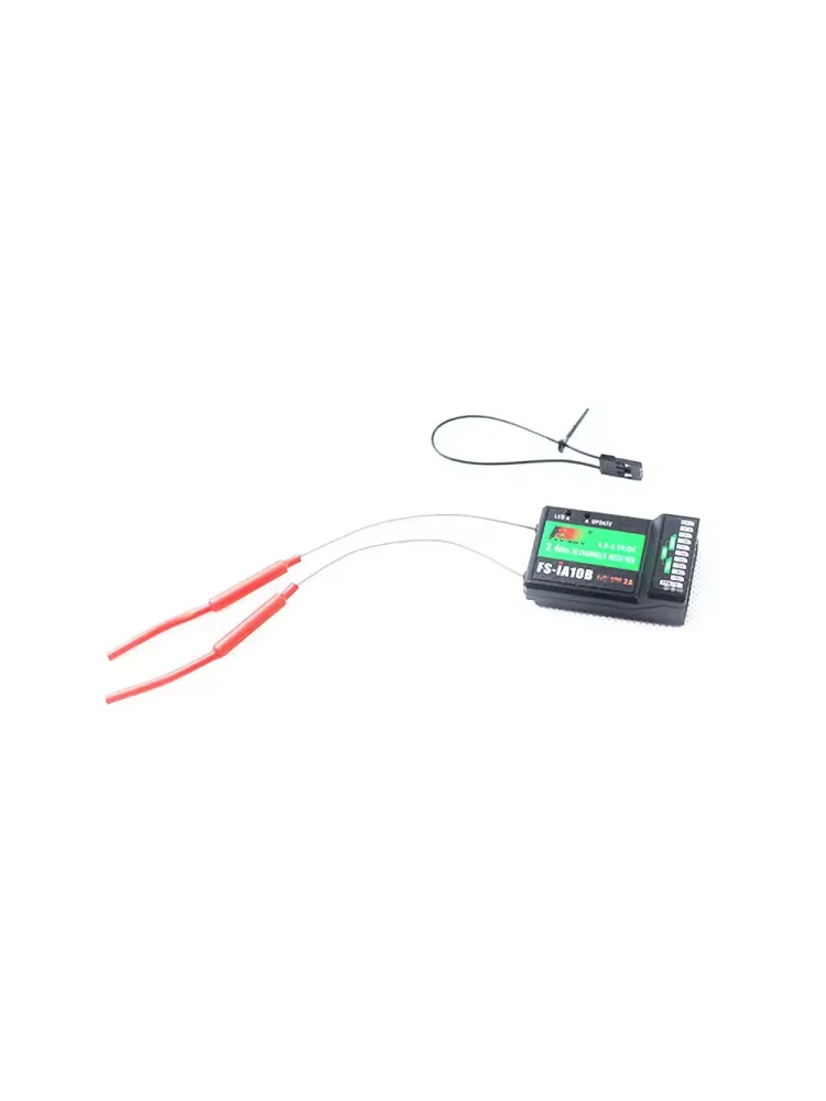 Flysky FS-iA10B 2.4G 10CH 10-kanaals ontvanger FS IA10B voor zender FS-I10 FS-I6S FPV RC helikopter Quadcopter vliegtuigen - afbeelding 2
