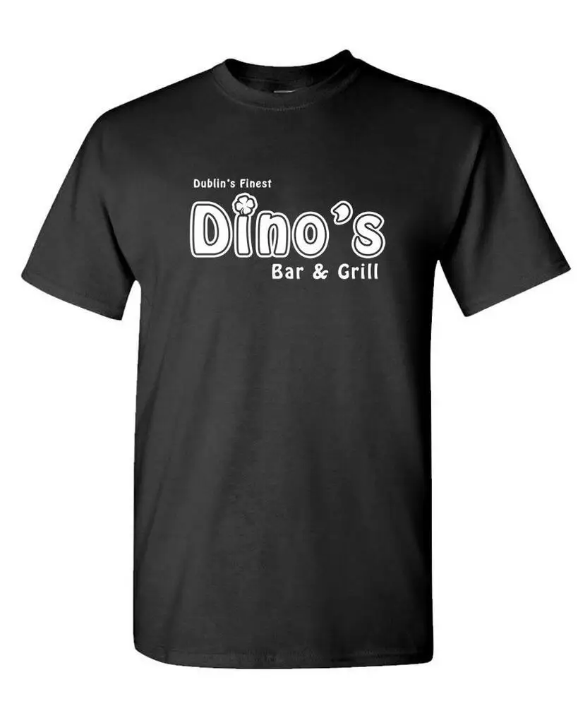 DINO'S BAR AND GRILL - Mens  T-Shirt  Tees High Quality 100%Cotton Short Sleeve