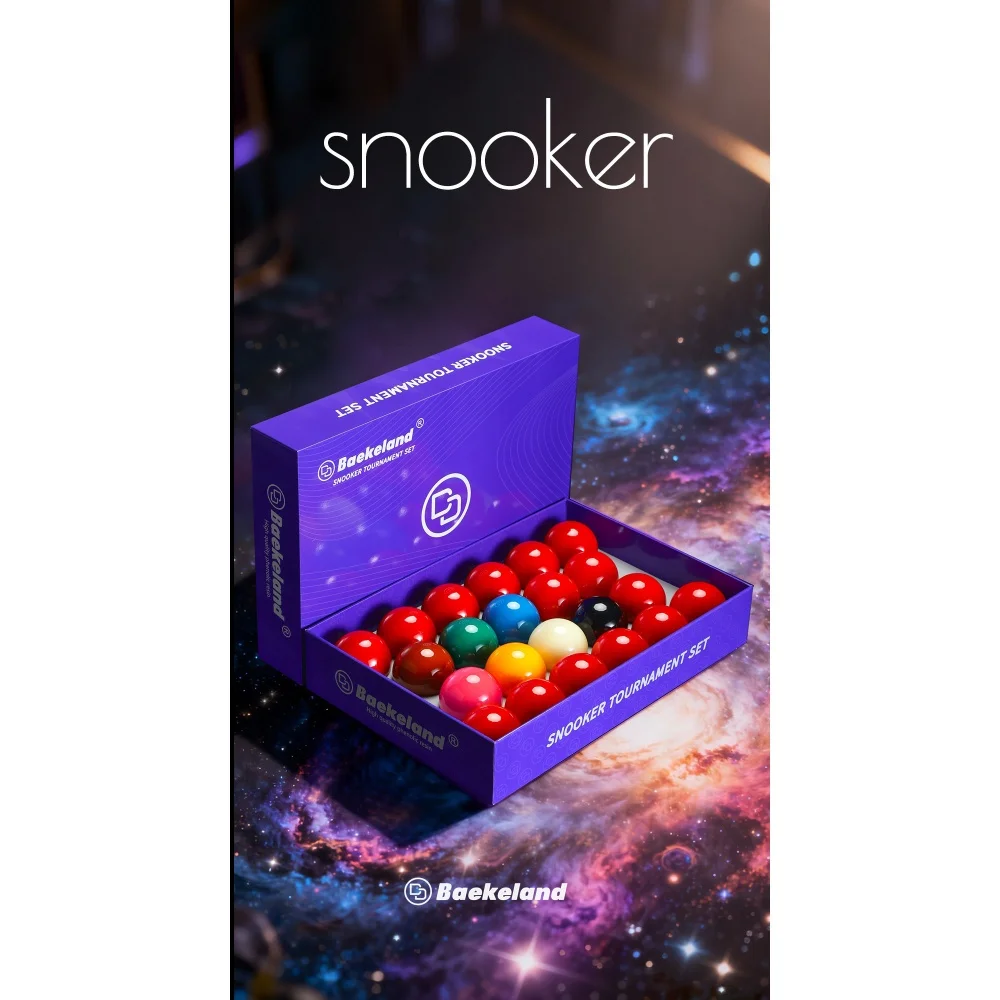 

Baekeland Premium Phenolic Resin Snooker Ball Tournament Set, 2-1/16 Inch
