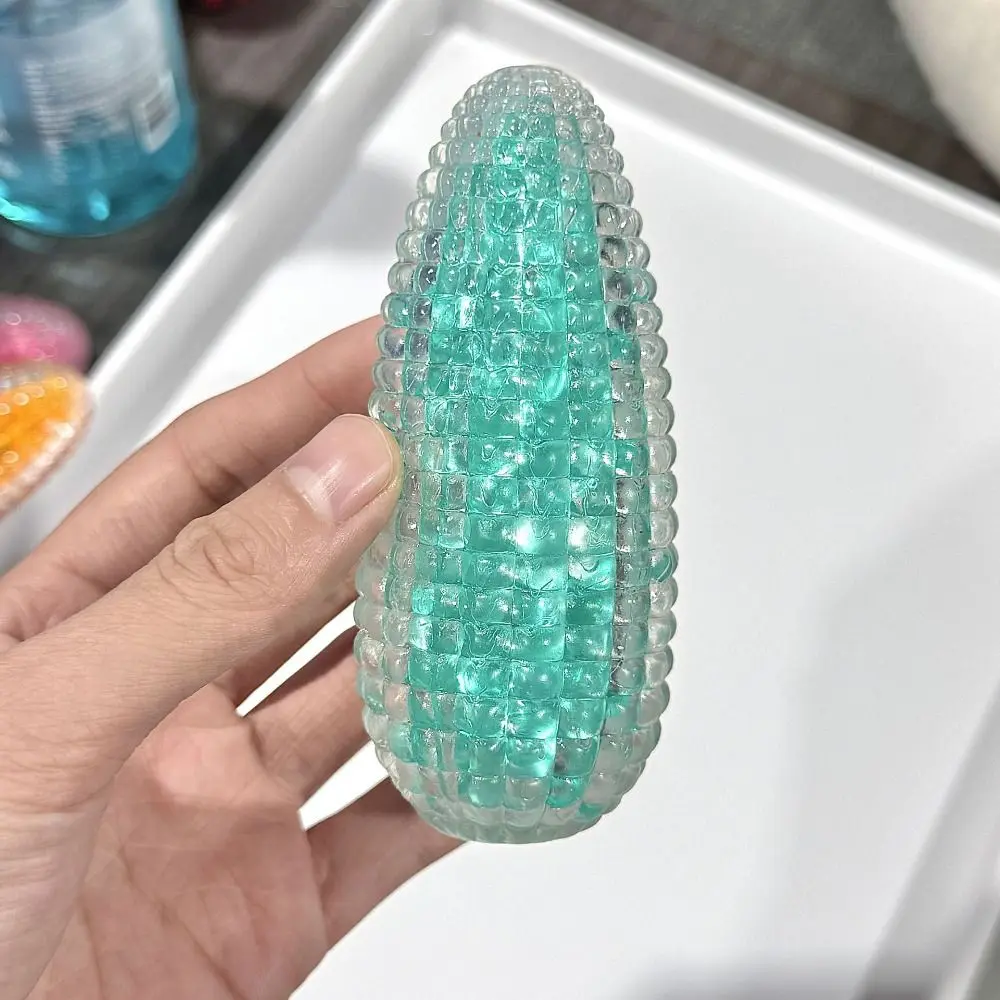 Cute Colorful Slow Rising Sticky Pearl Simulation Super Soft Slow Rebound Pearls Toy Portable Elastic Pearls Squeeze Toy Kids