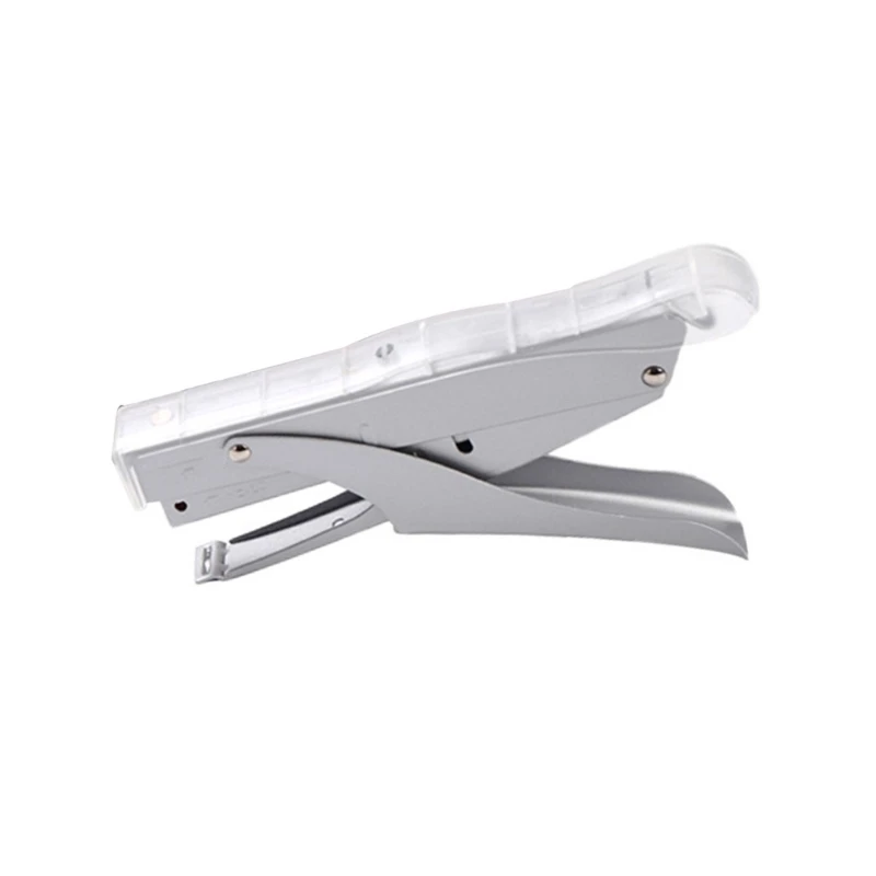 Handheld Stapler 10 Sheet Capacity Desk Stapler Heavy Duty Stapler Ergonomic Grip Labor-Saving Stapler Stapling Machine