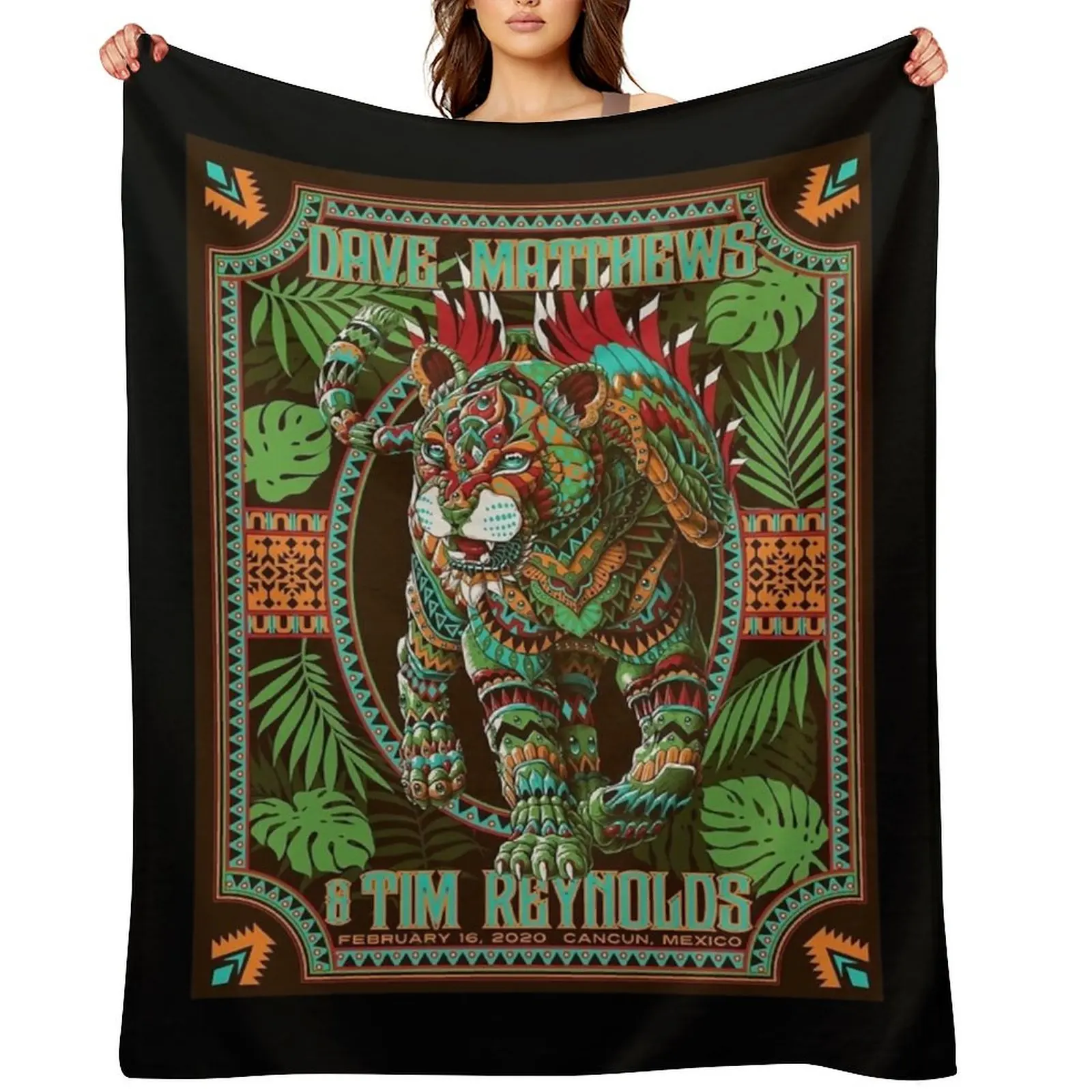 

More Then Awesome DMB16020 And Tim Reynolde Cancun Mexico Halloween Throw Blanket Comforter anime christmas decoration Blankets