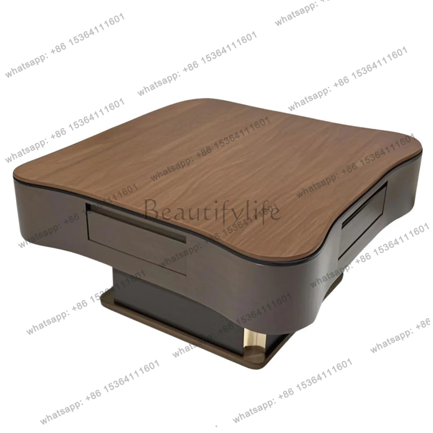 

Light Luxury Multi-functional Lifting Coffee Table Mahjong Machine Integrated Household Automatic Mahjong Table