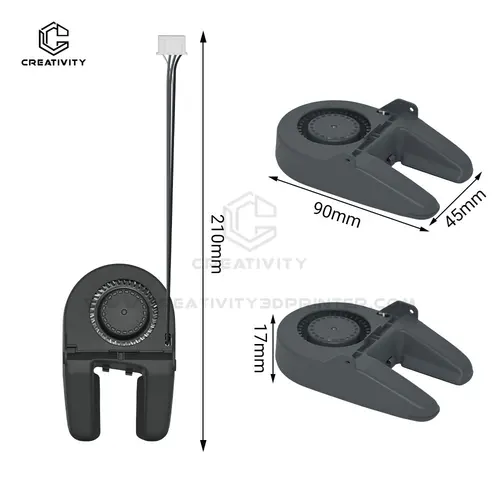 Imagen 2 del producto Para impresora 3D Bambu Lab A1/A1mini 5015 A1 ventilador de refrigeración de componentes soplador de aire para ventilador bambulab A1 5015