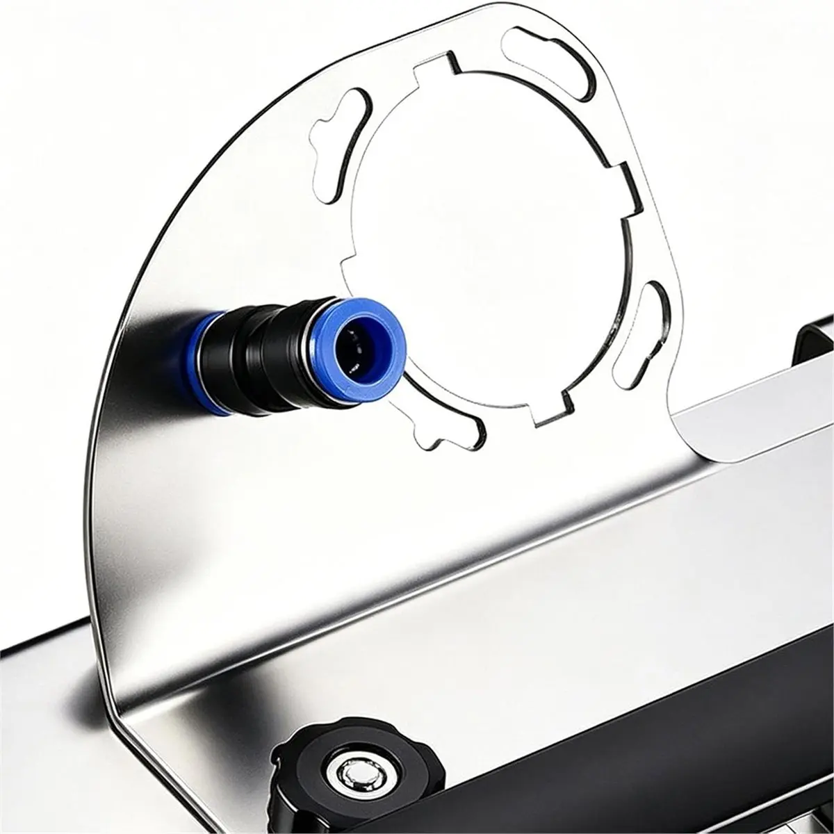 Tile Chamfering Tool - Angle Grinder Stand 45° Steel, Water Pipe for Wet Cuts, Heavy Duty 10
