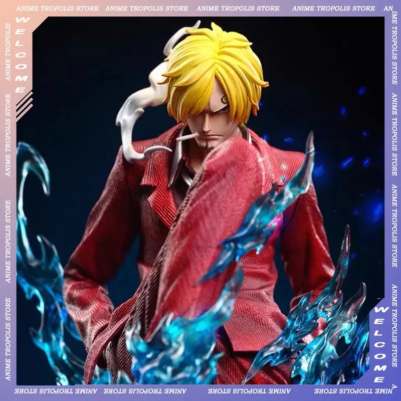 28cm Anime One Piece Action Figures Sanji Gk Figure Statue Figurine Toy Collection PVC Model Desktop Decor Kids Birthday Gifts