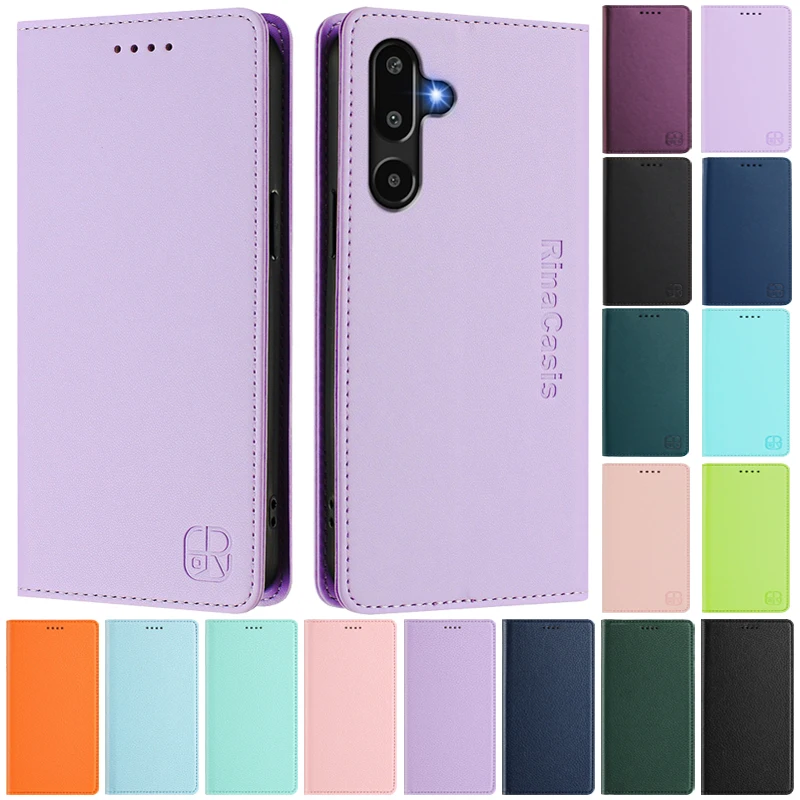 

For Samsung M16 SM-M166P Wallet Slot Phone Case For Samsung Galaxy M16 Cover on for Galaxy M06 SM-M066B Magnet Case Funda Coque