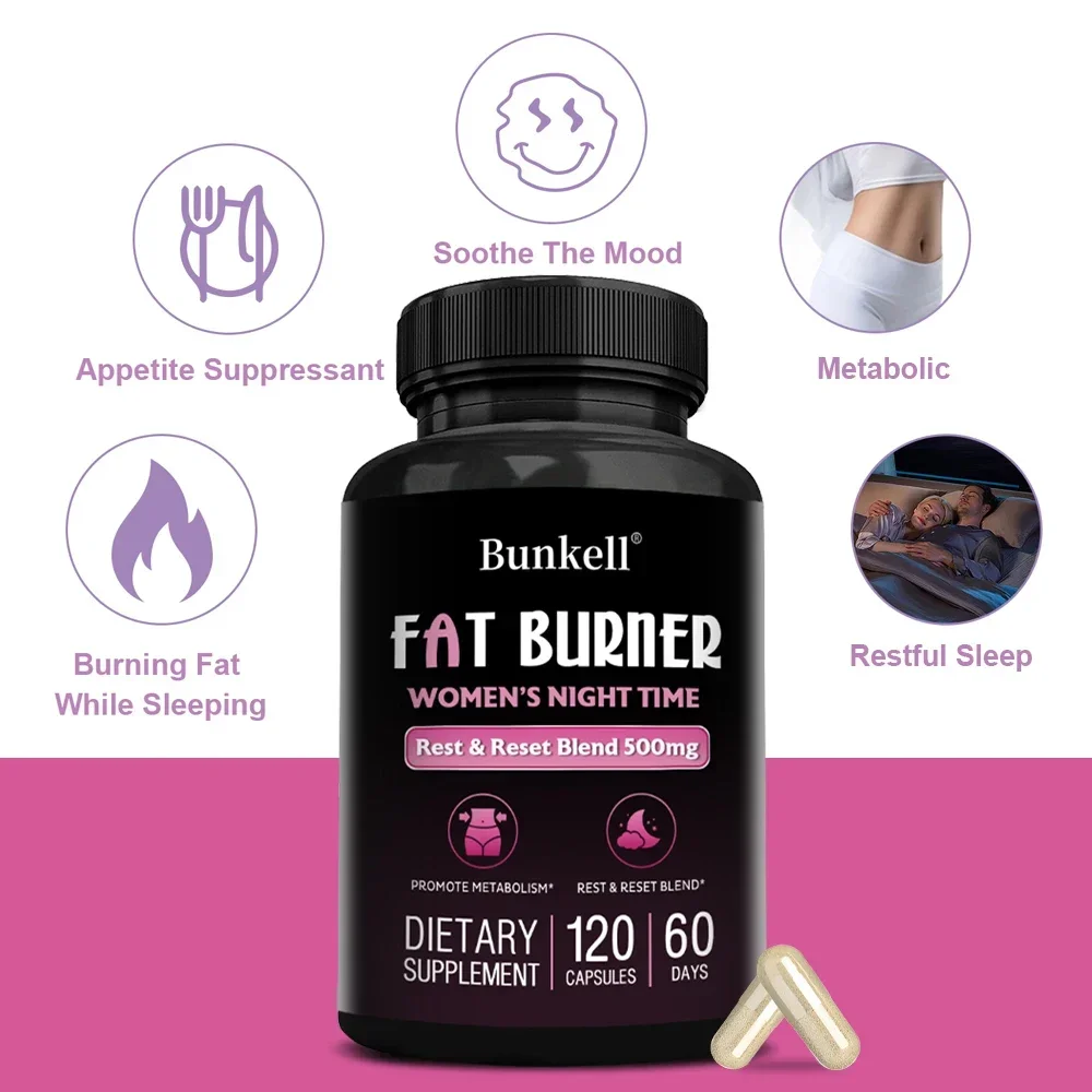 Best Fat Burner for Women, Thermogenic Fat Burner, A Natural Appetite Suppressant and Metabolism Booster, Burn Belly Fat