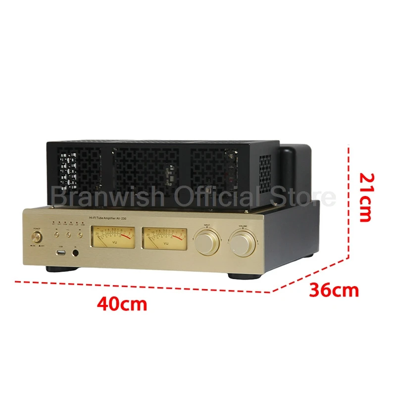 2x250W EL34 Buizenversterker 5.4 Bluetooth Audio AMP Raytheon Buizen APTX HD Optisch Coaxiaal Voor thuis Theater HiFi Geluidssysteem