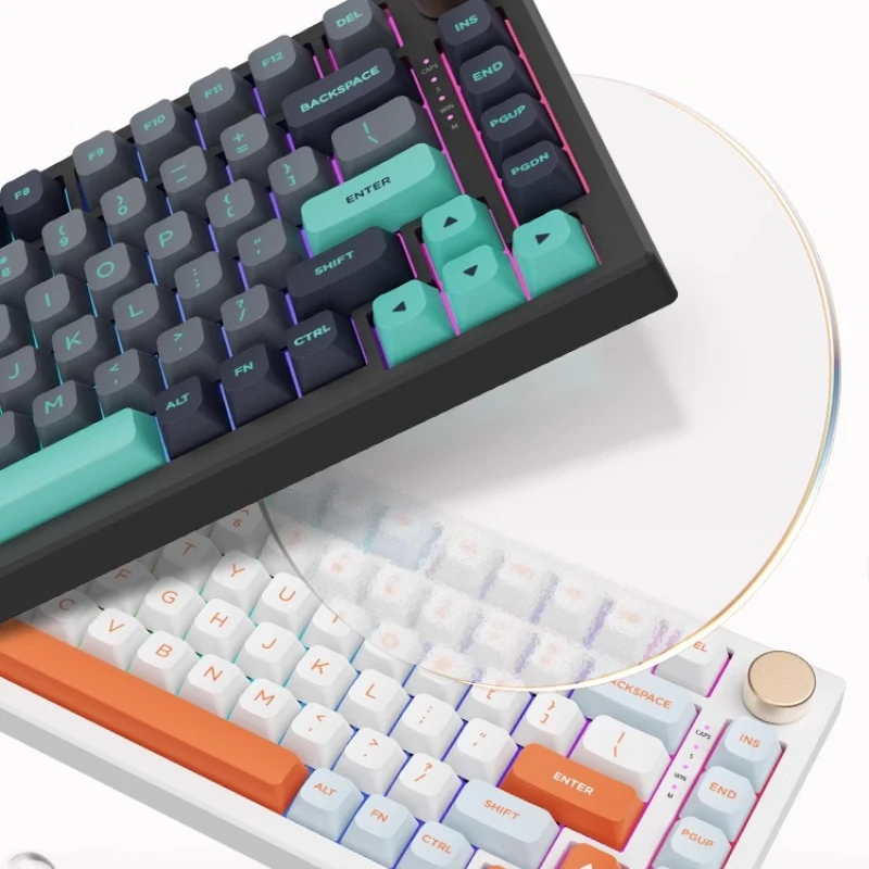 

VGN N75 Mechanical Keyboard Customization Mechanical Keyboard GASKET Structure 75% Equipped with Full-key Hot-swappable Keyboard