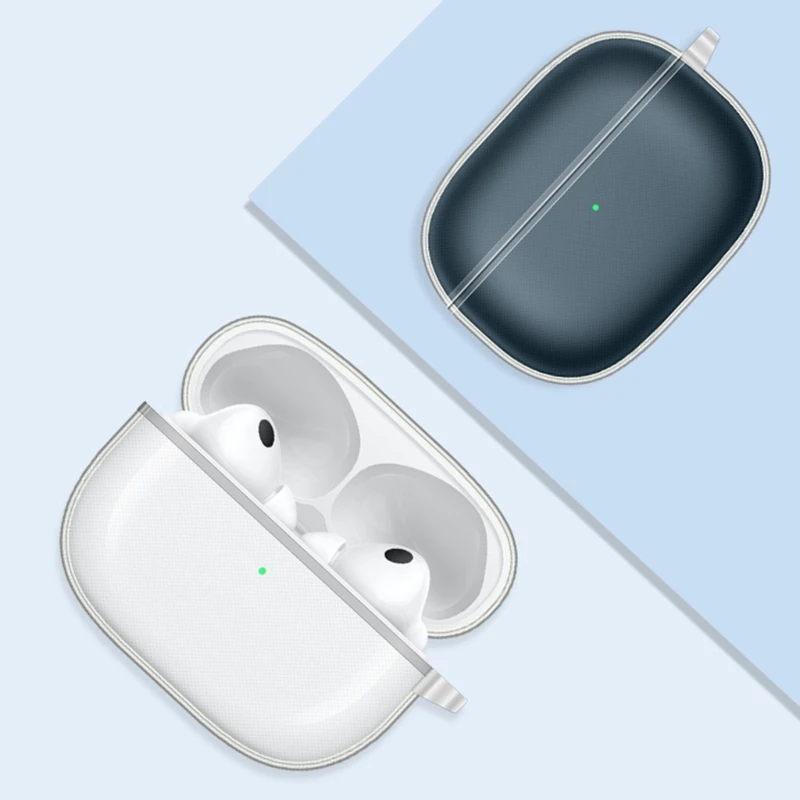 متوافق مع Vivo TWS 3e غطاء سماعة أذن صدمات ضد الخدش غطاء واقي قابل للغسل غلاف مقاوم للغبار