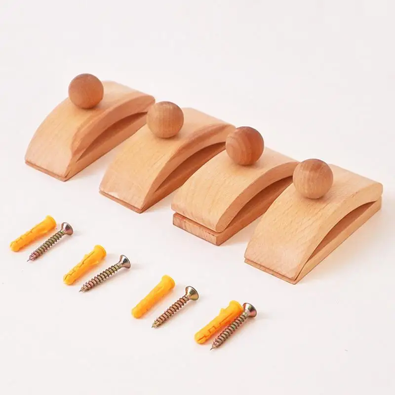 Rug Hanger 4 Pcs Wooden Hangers for Wall Quilt Wall Hanger Quilt Clips Wall Clips for Tapestries Rugs Carpets Quilt Racks