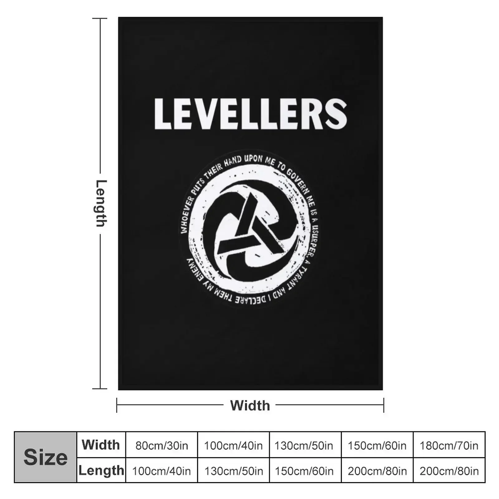 LEVELLERS BAND Throw Blanket Sleeping Bag sofa bed Blankets