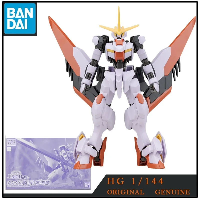 Bandai Gundam Original HG ORPHANS URDR-HUNT GUNDAM HAJIROBOSHI 2ND FORM Anime Action Figures Toys for Kids Gift Model Ornaments