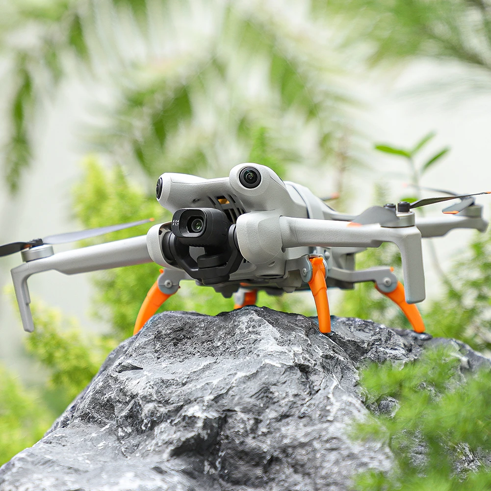 Extensor de altura de liberação rápida, protege a câmera de pouso no suporte, aumenta a altura, perna do trem de pouso aranha para dji mini 4 pro