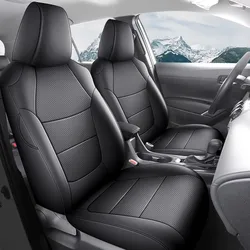 Custom Car Seat Covers 5 seats For Toyota RAV4 2019 2020 2021 2022 2023 2024 rav4 Waterproof leather Cushion Car Seat Cover
