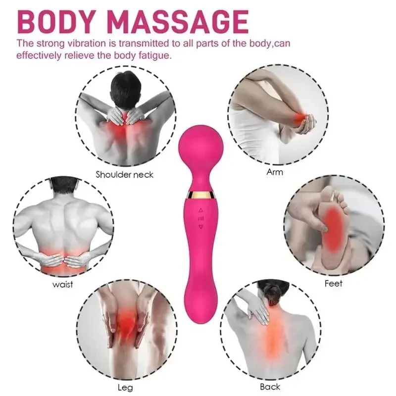 High frequency portable mini massage stick, professional grade muscle relaxation, easy to relieve physical fatigue