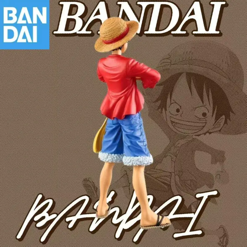 BANDAI Original ONE PIECE DXF-THE GRANDLINE SERIES-SPECIAL Collection PVC Monkey D. Ruffy Anime Action Figure Modell Puppe Geschenk