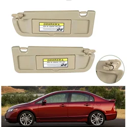 Left Driver and Right Passenger Side Sun Visors for Honda Civic 2006 2007 2008 2009 2010 2011 83230-SNA-A01ZF Sun visor Sunshade