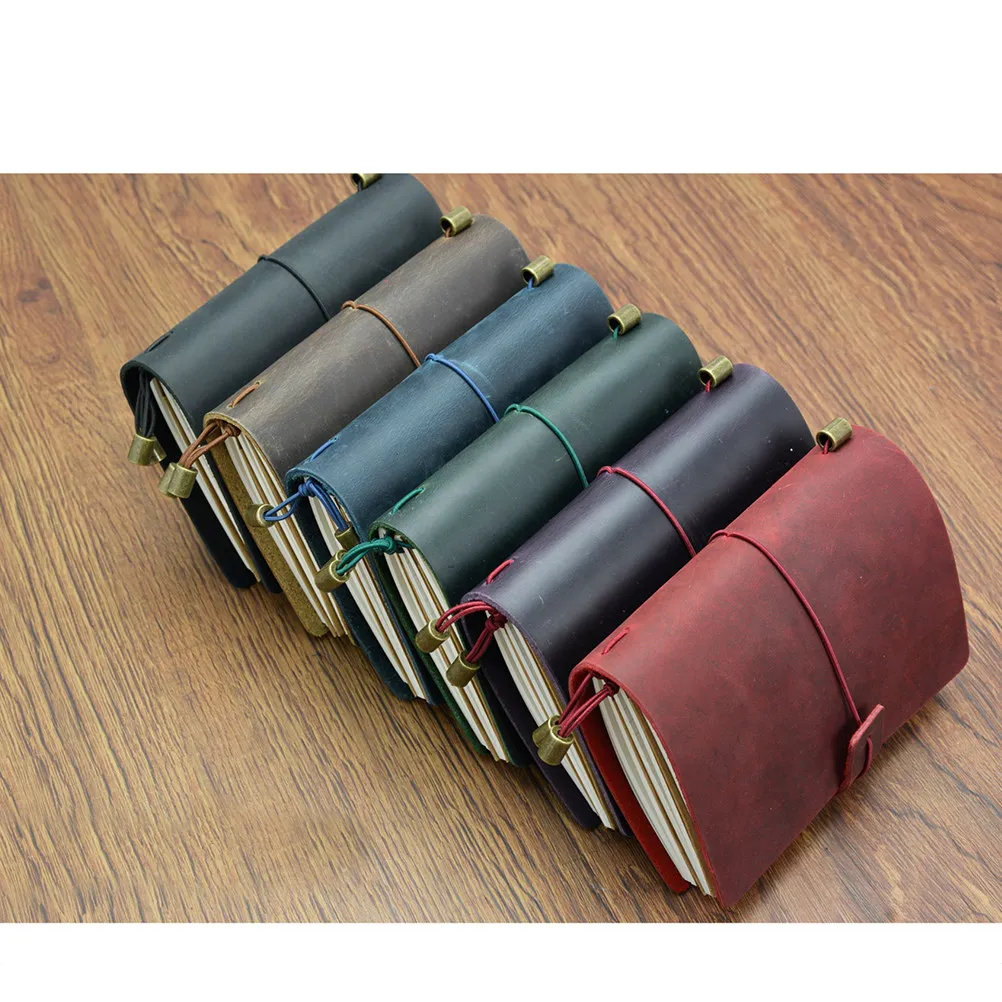 

Dark Green Passport Notebook Vintage Diary Journal Travel Notepad Writing Office Supplies Notebook