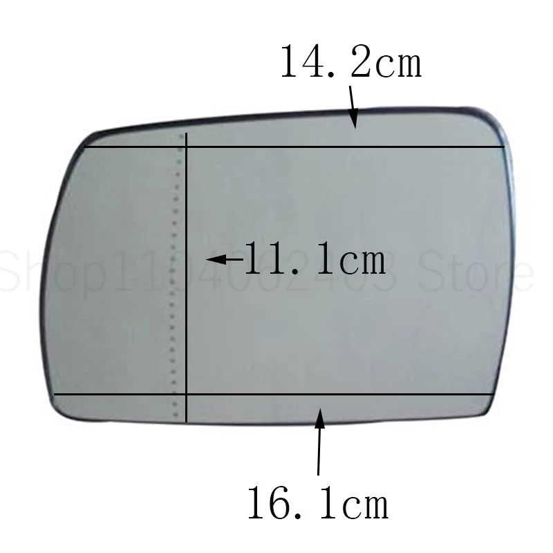 Auto Left or Right Heated Rear Mirror Glass for BMW espejos para auto X3 E83 2003--2010 51163404625 51163404626