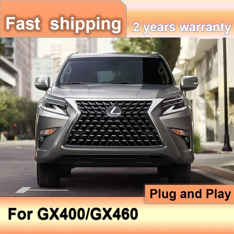 

Head Lamp for Lexus GX460 Headlight 2014-2020 Lexus GX400 Headlights DRL Turn Signal Low High Beam Projector Lens
