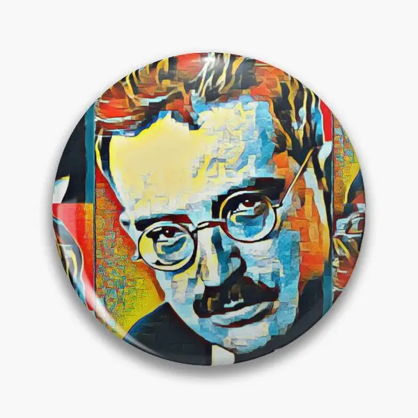 Walter Benjamin Artwork Walter Benjami  Soft Button Pin Cute Lapel Pin Decor Funny Metal Collar Jewelry Creative Gift Badge Hat