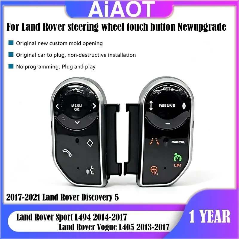 For Range Rover Vogue L405 2013-2017 Range Rover Sport L494 2014-2017 Discovery 5 LR5 2017-2021 Steering Wheel Control Buttons