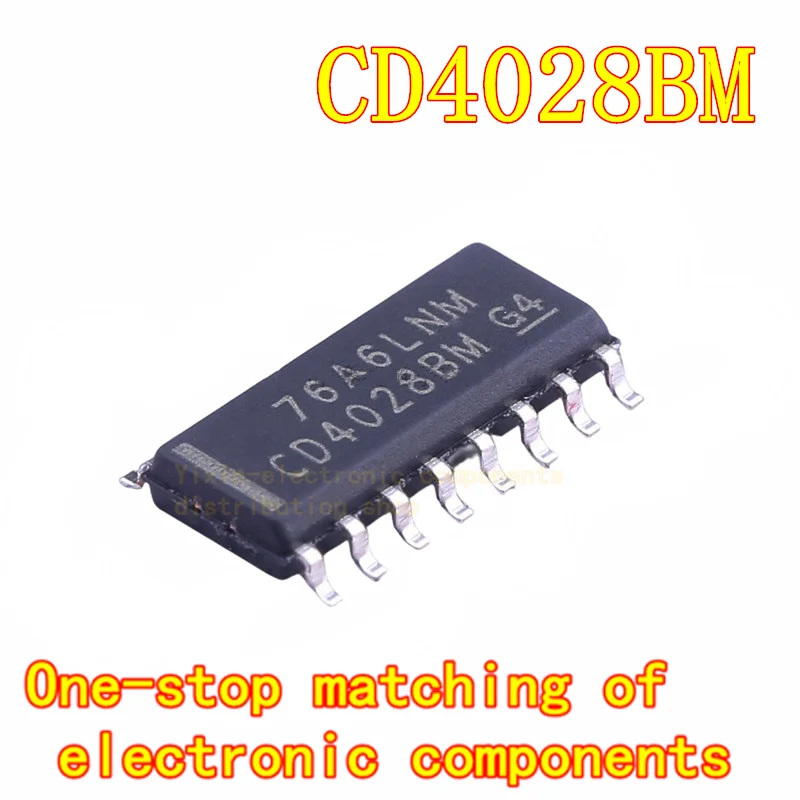 10 pz/pacco Chip CD4028BM96 Soic-16 decoder/chip driver