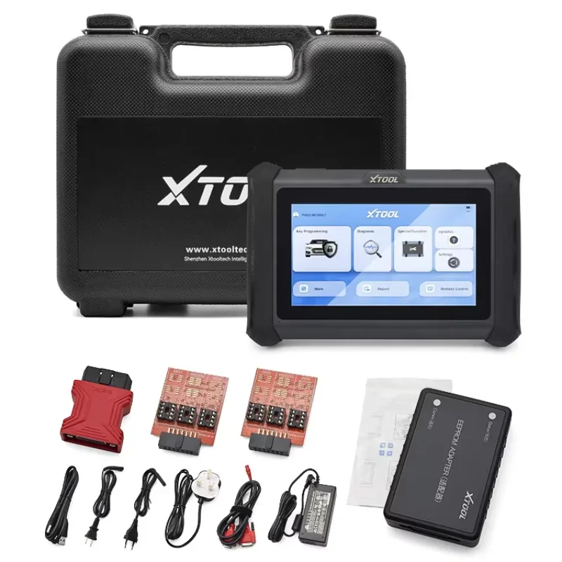 Key Programmer With Built-in CAN FD DOIP OBD2 Car Scanner All Systems Diagnostic Tool Upgraded X100PAD