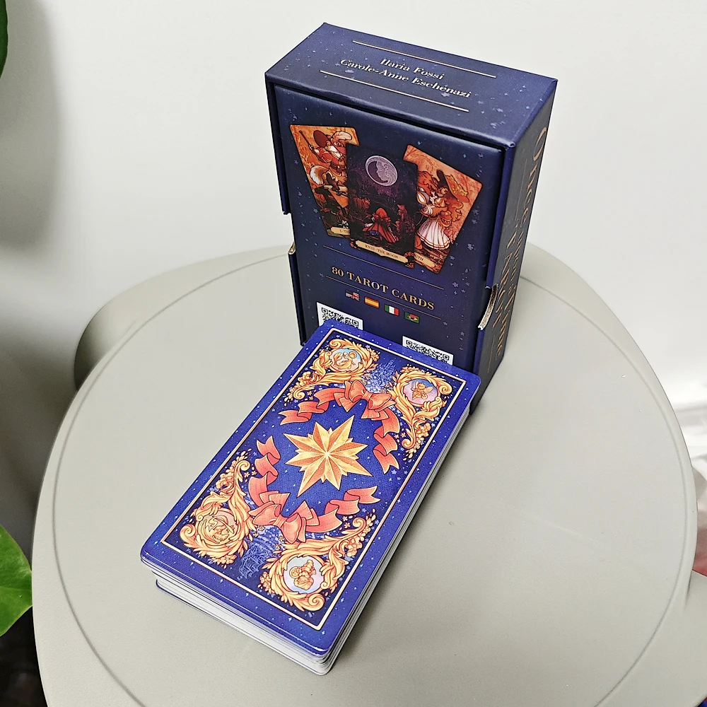 

Once Upon A Time Tarot Deck 12*7cm 80 Pcs Tarot Cards (with 2 Special Cards) In Rigid Box