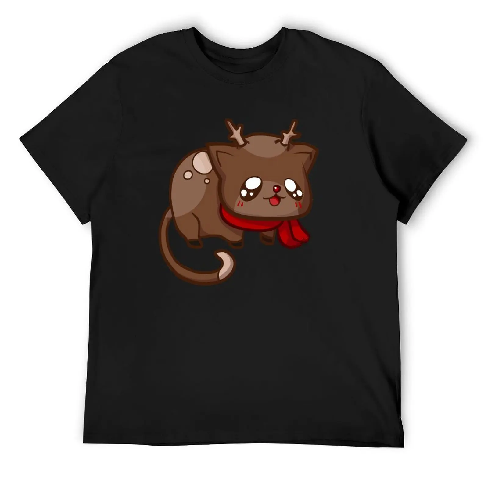 

Reindeer Kitty T-Shirt anime figures oversized t shirt shirts graphic designer shirts t shirts for men pack
