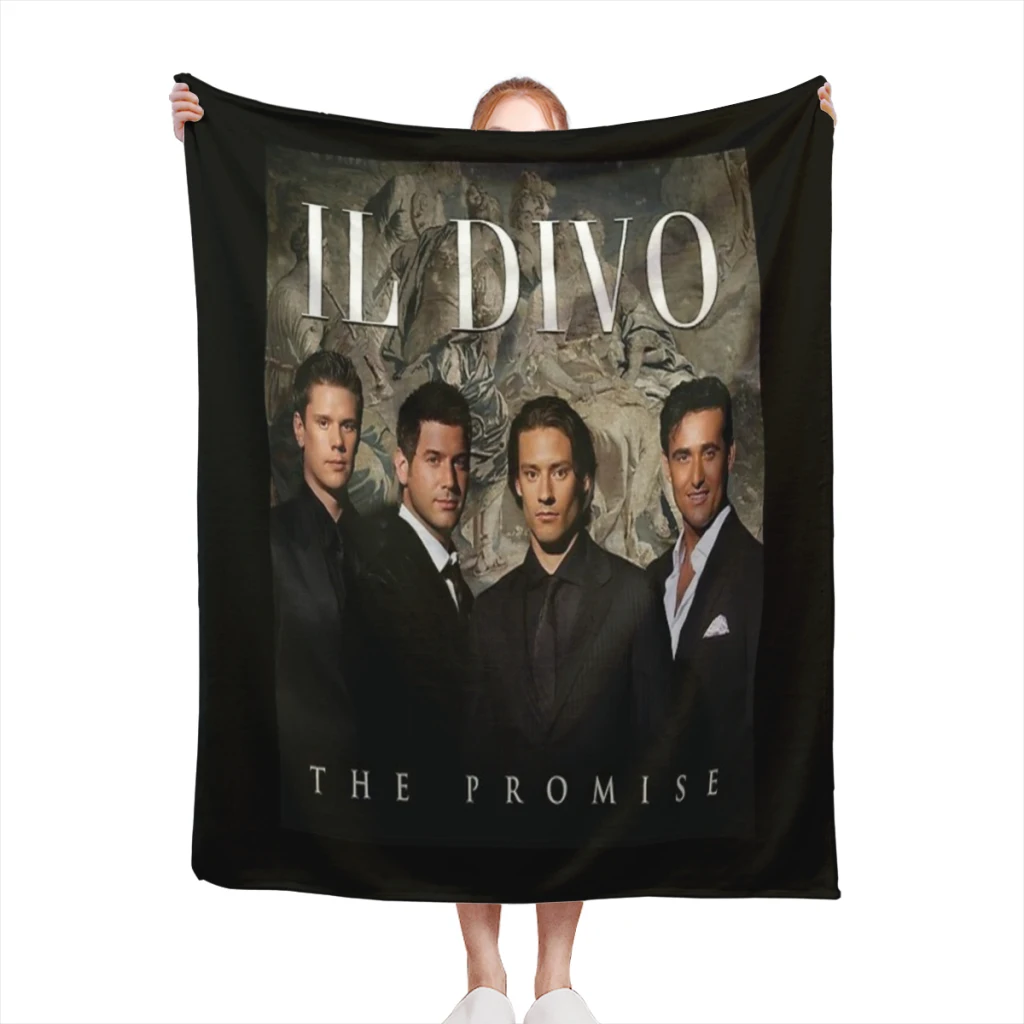 

Il Divo the promise Medium Blanket Fluffy Soft Bedroom Decor Sofa Blankets Comforter Home Summer Blankets