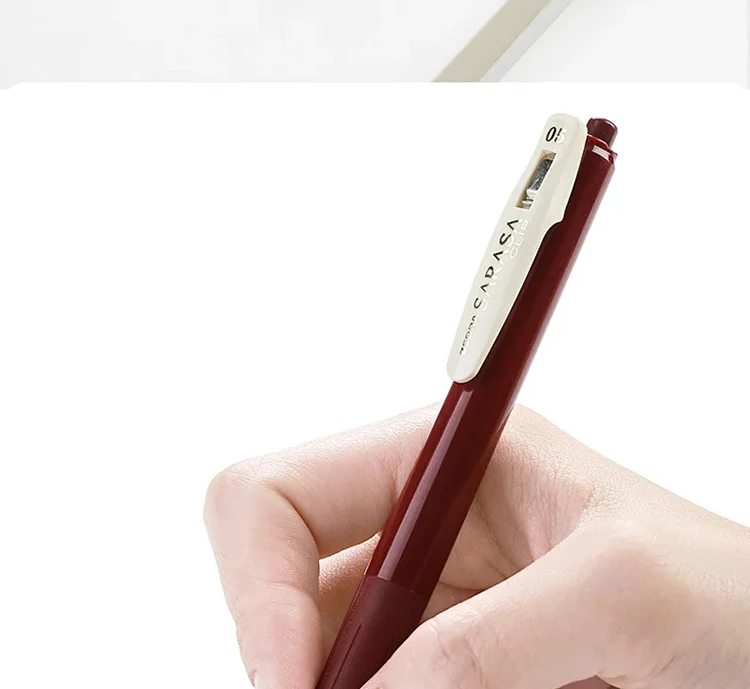 ZEBRA Retro-Farbgelstift JJ15 SARASA Push Color 0,5 mm Stifte zum Schreiben 10 Farben Kawaii Schulbedarf Japanisches Briefpapier – Detail 6