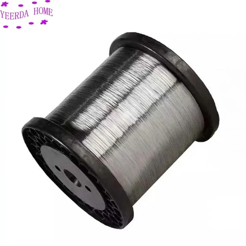 100m Length 304 316 Stainless Steel Strand Medium Hard Fine Wire Soft Single Wire 0.1~0.8mm Custom And Wholesale