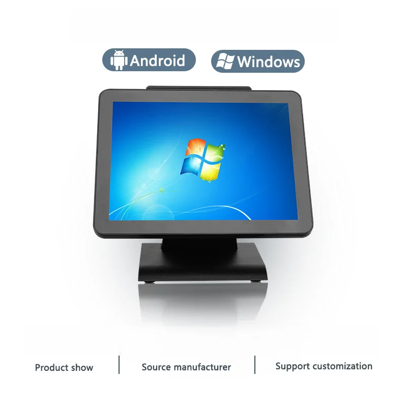 15-inch Single-screen Restaurant Convenience Store Cash Register All-in-one Multi-function Touch Screen Cash Register