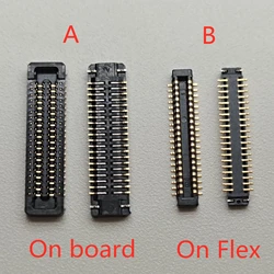 2-10Pcs Lcd Display Screen Flex FPC Connector For Samsung Galaxy G6200 A6S A10S A107 A107F A20S A207 A207F Plug On Board 40Pin