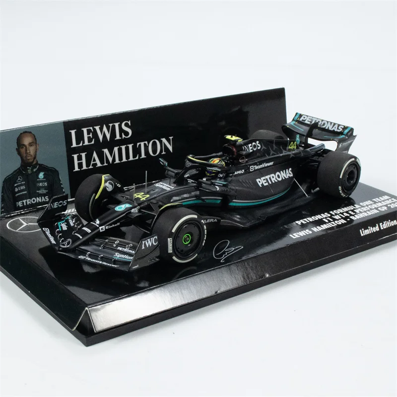 MINICHAMPS 1:43 F1 W14 E-PERFORMANCE #44 L.HAMILTO #63 G.RUSSELL 2023 Model Car