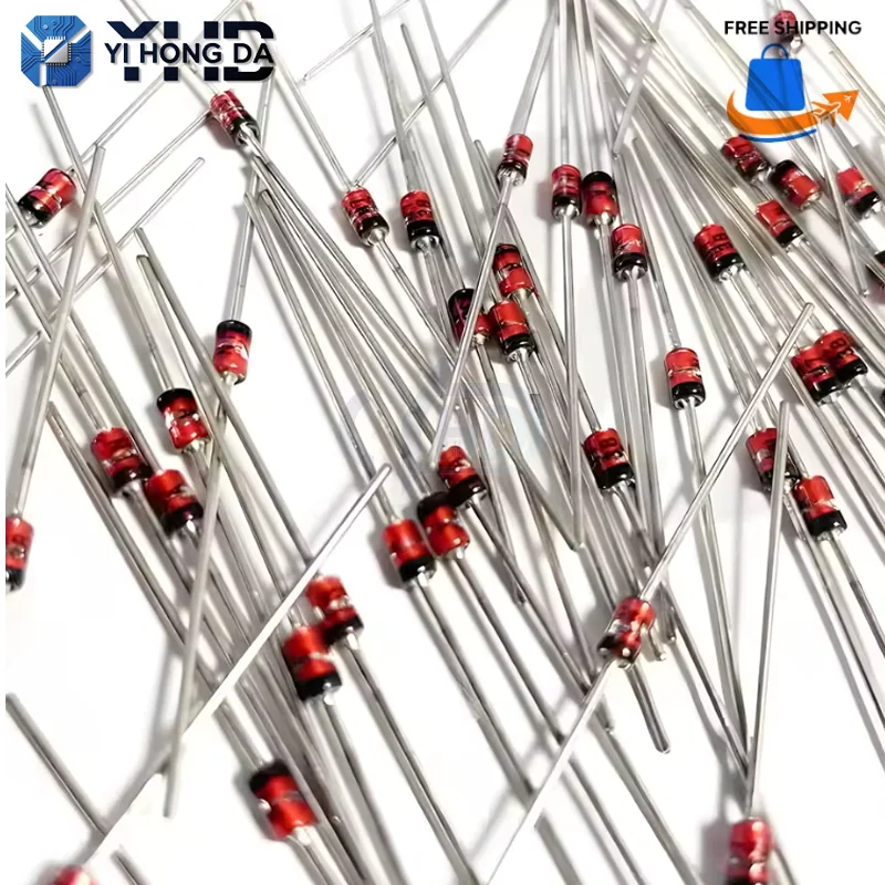 100PCS DO-35 1N4148 IN4148 High-speed switching diodes