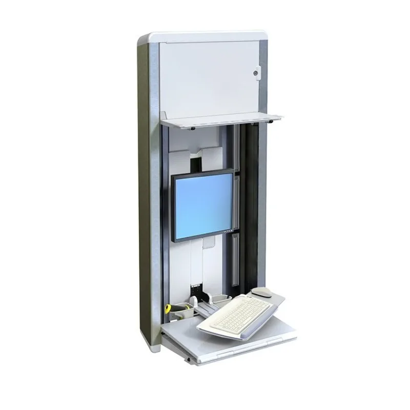 LCD computer monitor lifting bracket wall-mounted screen arm