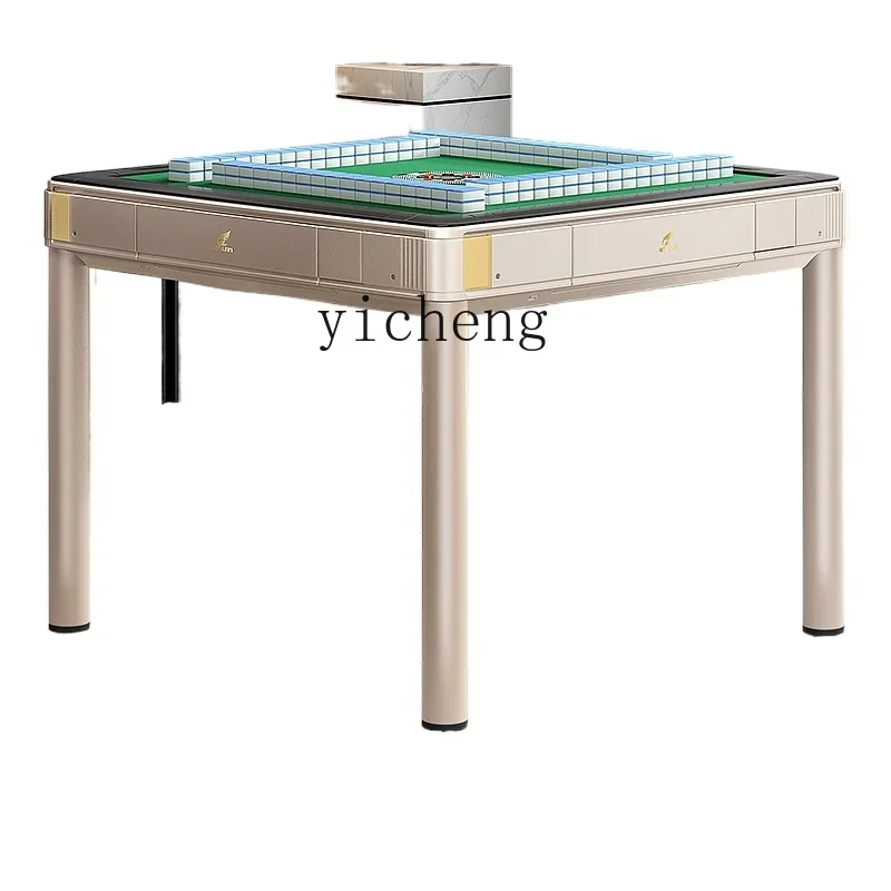 TQH automatic household dining table dual-purpose dining table integrated household silent roller coaster electric mahjong table