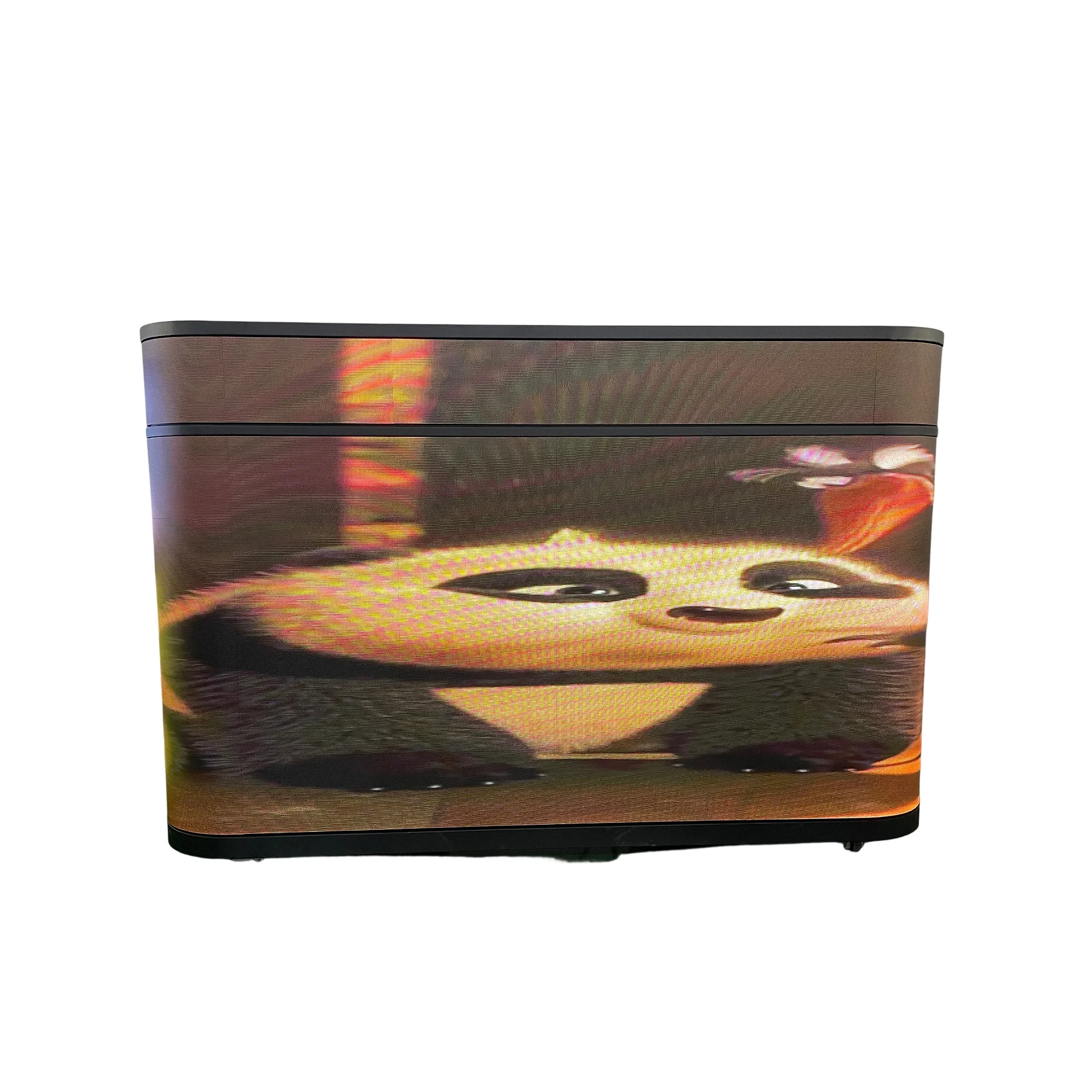 Customizable P1.86 Dj Station Facade Desk Stand Table Portable Booth Led Video Wall Display Screen