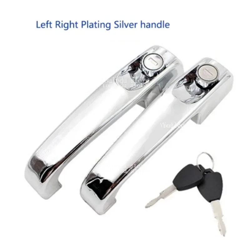1SET NEW 502 Type Universal Forklift Tractor Heavy Equipment Metal Lock Door Handle Heavy Transport Vehicle Loader Engineering